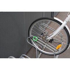Dunlop dviračio spiralinė spyna 0,6x90cm, juoda kaina ir informacija | Užraktai dviračiams | pigu.lt