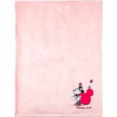 Одеяло Disney Розовый Minnie Mouse (75 x 100 cm) цена и информация | Покрывала, пледы | pigu.lt