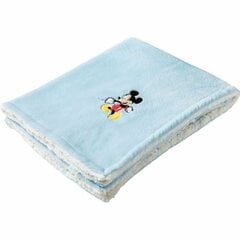 Одеяло Disney Синий Mickey Mouse 75 x 100 cm цена и информация | Покрывала, пледы | pigu.lt