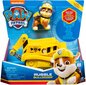 Transporto priemonė su figūrėle Paw Patrol ( Šunyčiai Patruliai), Rubble kaina ir informacija | Žaislai berniukams | pigu.lt