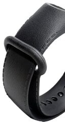 iStrap Watch Band Black kaina ir informacija | Išmaniųjų laikrodžių ir apyrankių priedai | pigu.lt