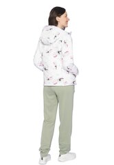 Luhta женская куртка 100g Heinasaari 33400-3*980, белый/розовый 6438535635567 цена и информация | Женские куртки | pigu.lt