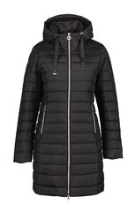 Luhta женское пальто 140g Heinutsuu 33401-3*990, черный 6438535639770 цена и информация | Женские куртки | pigu.lt