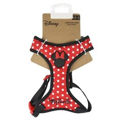 Упряжь для собак Minnie Mouse Красный M/L цена и информация | Ошейники, подтяжки для собак | pigu.lt