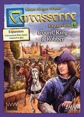 Stalo žaidimas Carcassonne: Expansion 6 Count, King & Robber, EN цена и информация | Настольные игры, головоломки | pigu.lt