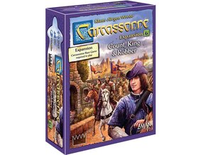 Stalo žaidimas Carcassonne: Expansion 6 Count, King & Robber, EN цена и информация | Настольные игры, головоломки | pigu.lt