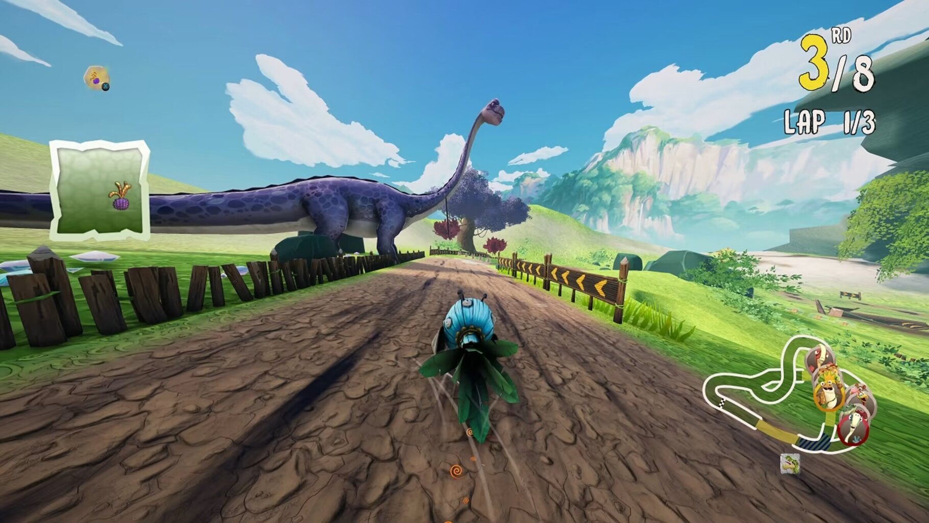 Компьютерная игра Gigantosaurus: Dino Kart, Bibtendo Switch цена | pigu.lt