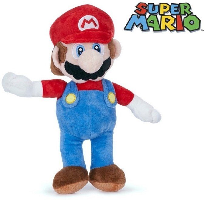Pliušinis žaislas Super Mario, 36 cm цена и информация | Minkšti (pliušiniai) žaislai | pigu.lt