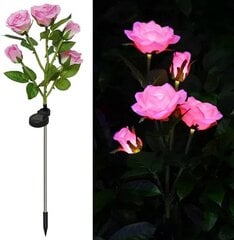 Уличные фонари Cuifuli, розовые розы цена и информация | Уличные светильники | pigu.lt