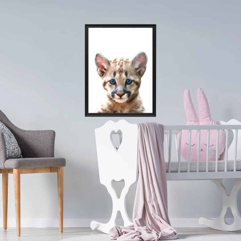 Настенный постер милый леопард, Плакат с животными, Декор для детской комнаты - 40 х 30 см цена и информация | Interjero lipdukai | pigu.lt