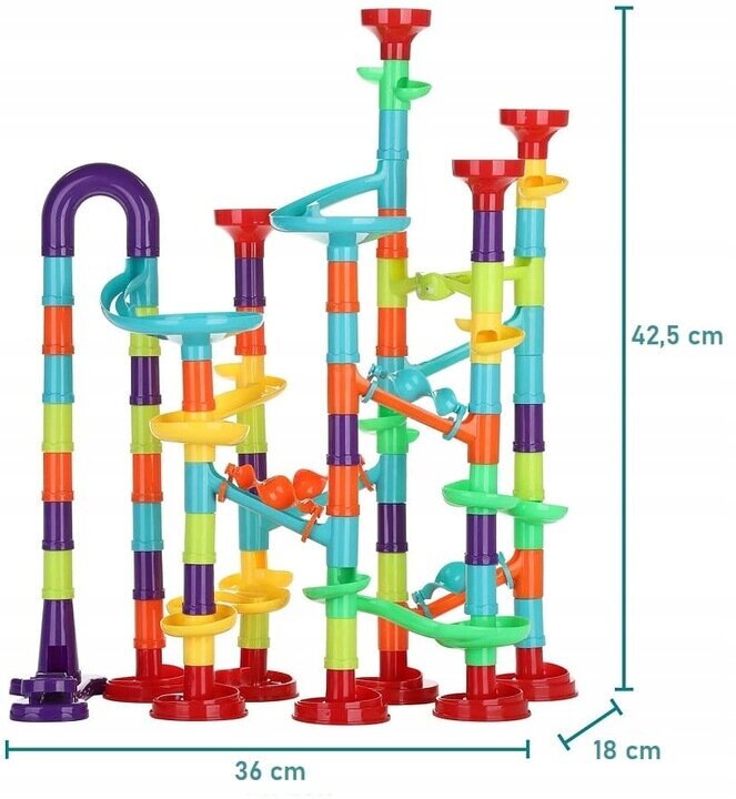 Rutuliukų trasa Marble run kaina ir informacija | Lavinamieji žaislai | pigu.lt