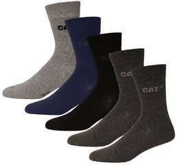 Kojinės vyrams Cat AV228, įvairių spalvų, 5 poros цена и информация | Мужские носки | pigu.lt