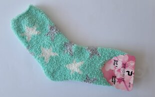 Šiltos kojinės moterims Priority, žalios kaina ir informacija | Moteriškos kojinės | pigu.lt