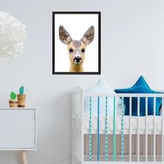 Настенный плакат маленький олень Постер с животными Декор интерьера для детской комнаты - 40 х 27 см цена и информация | Интерьерные наклейки | pigu.lt