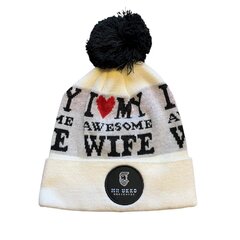 Мужская шапка "I love my wife" цена и информация | Мужские шарфы, шапки, перчатки | pigu.lt