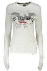 Marškinėliai moterims Zuelements, balti kaina ir informacija | Marškinėliai moterims | pigu.lt