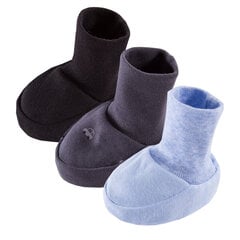Тканевые пинетки, 3шт. цена и информация | Колготки, носочки для новорожденных | pigu.lt