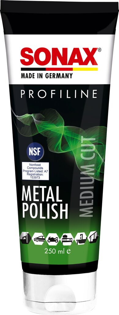 SONAX Profiline Metal Polish poliravimo pasta цена и информация | Autochemija | pigu.lt