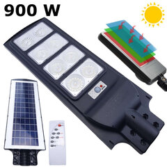 Gatvės šviestuvas su saulės baterija ir pulteliu, 900 W kaina ir informacija | Lauko šviestuvai | pigu.lt