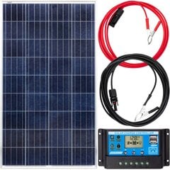 Saulės elektrinės komplektas, 140 W, 12 V цена и информация | Комплектующие для солнечных электростанций | pigu.lt