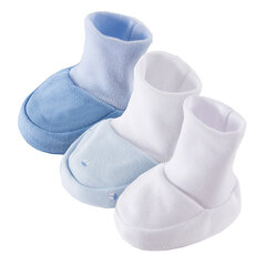 Тканевые пинетки, 3шт. цена и информация | Колготки, носочки для новорожденных | pigu.lt