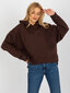 Bluzonas moterims Brandzey mayflies TW-BL-2002.11, rudas kaina ir informacija | Džemperiai moterims | pigu.lt