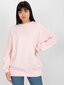 Bluzonas moterims Ex Moda EM-BL-724.10X, rožinis kaina ir informacija | Džemperiai moterims | pigu.lt
