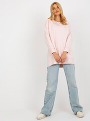 Женский светло-розовый свитшот с капюшоном цена и информация | Женские толстовки | pigu.lt