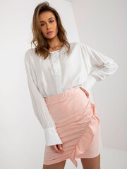 светло-розовая мини-юбка-свитшот с воланами цена и информация | Юбки | pigu.lt