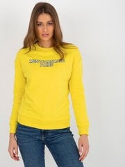 Džemperis moterims 2016103352210, geltonas kaina ir informacija | Džemperiai moterims | pigu.lt
