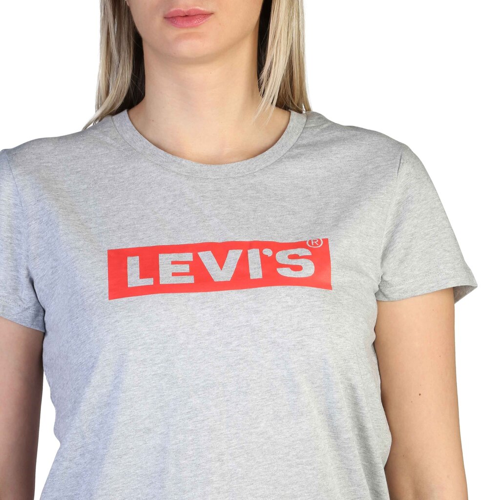 Marškinėliai moterims Levi's, pilki цена и информация | Marškinėliai moterims | pigu.lt