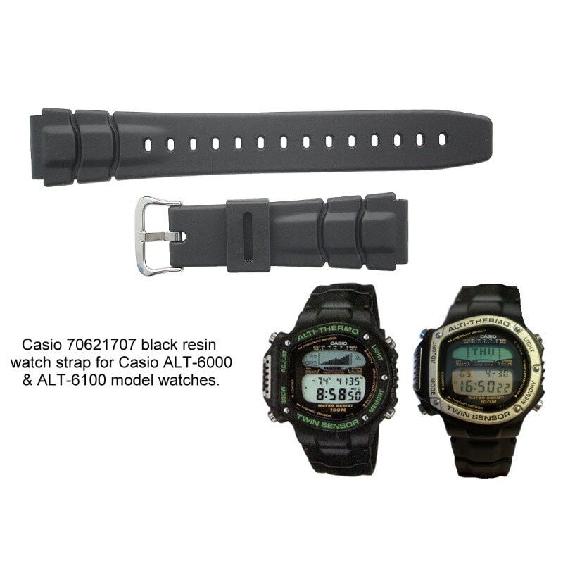 Laikrodžio dirželis Casio 70621707 kaina ir informacija | Vyriški laikrodžiai | pigu.lt