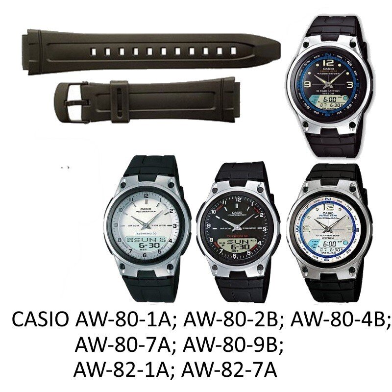 Laikrodžio dirželis Casio 10117230 kaina ir informacija | Vyriški laikrodžiai | pigu.lt