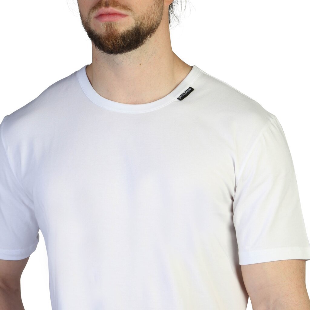 Marškinėliai vyrams Palm Angels, balti kaina ir informacija | Vyriški marškinėliai | pigu.lt
