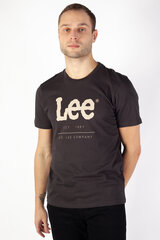 Marškinėliai vyrams Lee, pilki kaina ir informacija | Vyriški marškinėliai | pigu.lt