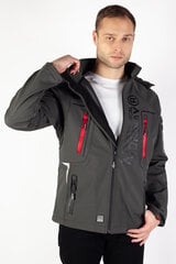 Курткa GEOGRAPHICAL NORWAY TECHNODARKGREY-S цена и информация | Мужские куртки | pigu.lt