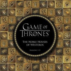 Game of Thrones: The Noble Houses of Westeros: Seasons 1-5, Seasons 1-5 цена и информация | Книги об искусстве | pigu.lt
