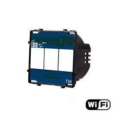 Трехполюсный сенсорный переключатель Feelspot FSSW63W цена и информация | Выключатели, розетки | pigu.lt