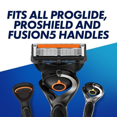 Keičiamos skutimosi galvutės Gillette Fusion Proglide, 12 vnt. цена и информация | Skutimosi priemonės ir kosmetika | pigu.lt