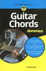 Guitar Chords For Dummies (REFRESH), 2nd Edition 2nd ed. цена и информация | Книги об искусстве | pigu.lt