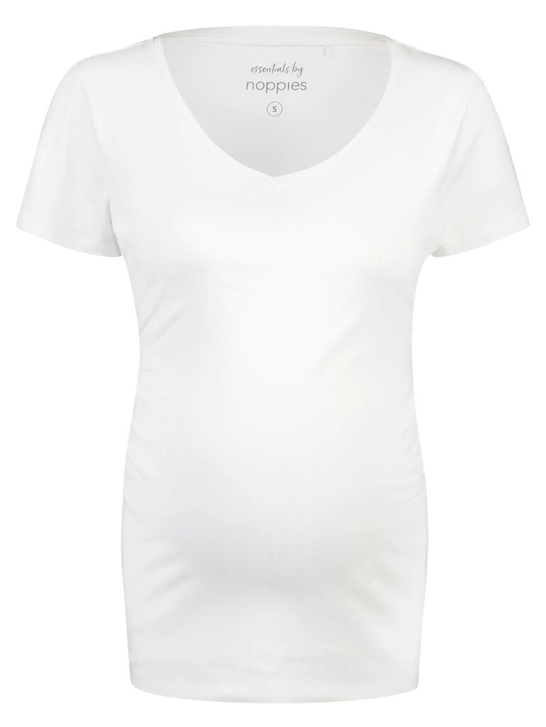 Marškinėliai moterims Noppies, balti kaina ir informacija | Marškinėliai moterims | pigu.lt