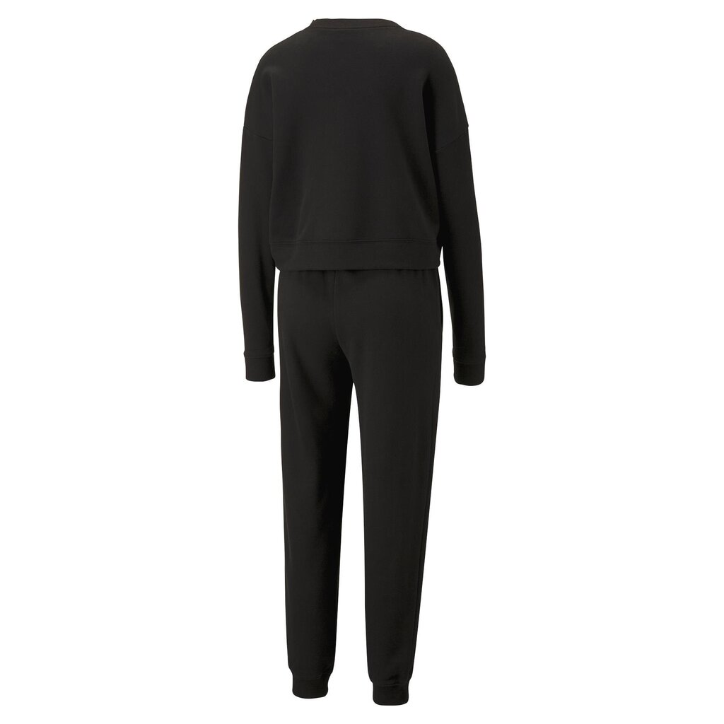 Sportinis kostiumas moterims Puma Loungewear 67370201, juodas kaina ir informacija | Sportinė apranga moterims | pigu.lt