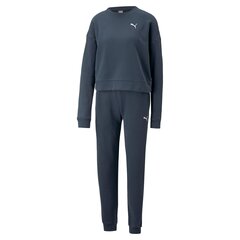 Спортивный костюм Puma Loungewear Suit Blue 673702 16, синий цена и информация | Спортивная одежда для женщин | pigu.lt