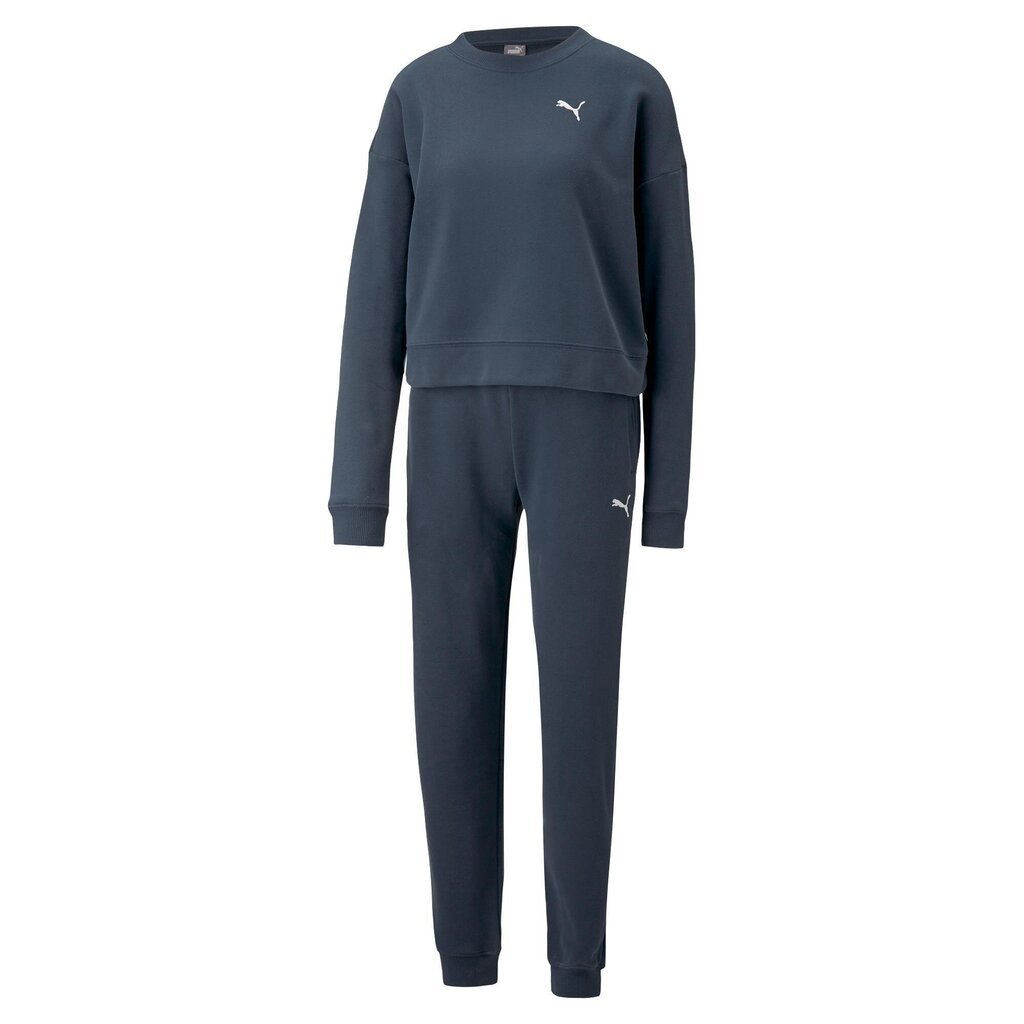 Sportinis kostiumas moterims Puma Loungewear 67370216, mėlynas kaina ir informacija | Sportinė apranga moterims | pigu.lt