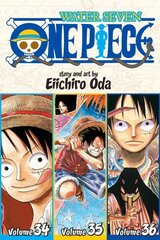 One Piece Omnibus Edition, Vol. 12: Includes vols. 34, 35 & 36 Omnibus ed, 12 kaina ir informacija | Komiksai | pigu.lt