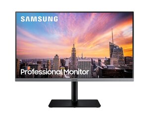 Samsung Монитор 27 дюймов LS27R650FDRXEN IPS 1920x1080 FHD 16:9 1xD-sub 1xHDMI 1xDP 2xUSB 3.0, 2xUSB 2.0 5 мс HAS+PIVOT, плоский 3 года на месте цена и информация | Мониторы | pigu.lt