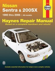 Nissan Sentra & 200Sx: 95-06 цена и информация | Путеводители, путешествия | pigu.lt