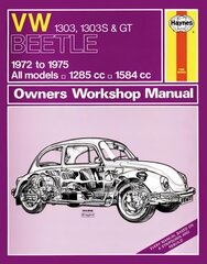 VW Beetle 1303, 1303S & GT Petrol (72 - 75) цена и информация | Энциклопедии, справочники | pigu.lt