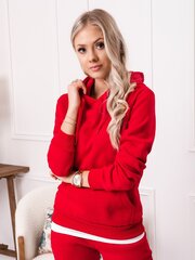 Džemperis moterims Edoti, raudonas kaina ir informacija | Džemperiai moterims | pigu.lt