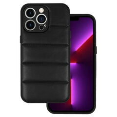 Чехол Leather 3D - iPhone 11 D2, черный цена и информация | Чехлы для телефонов | pigu.lt